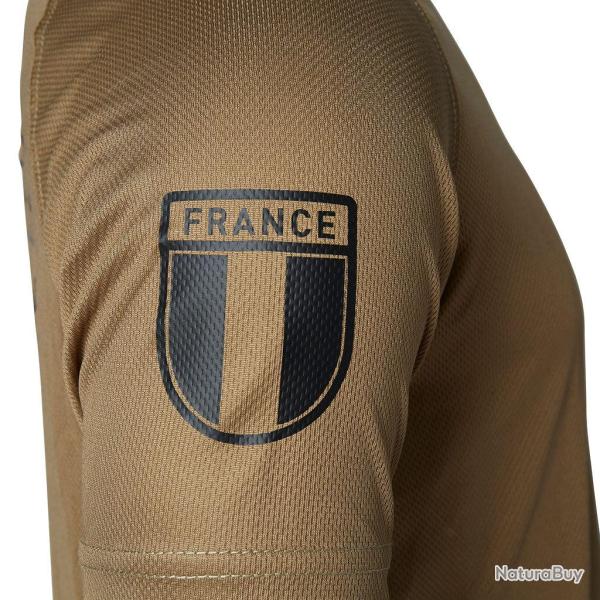 T-shirt Ares Easy-Clim French Army 100% polyester - Coyote / XL