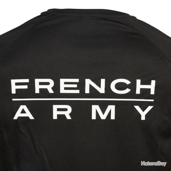 T-shirt Ares Easy-Clim French Army 100% polyester - Noir / XXL