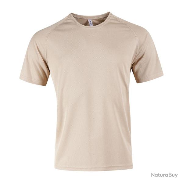 T-shirt Ares Easy-Clim thermor�gulateur manches courtes - Sable / XXL