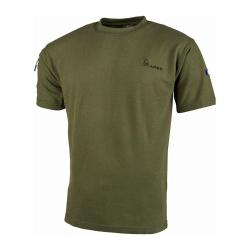 T-shirt Ares French Army en polycoton 230 g/m&sup2; avec poche - Kaki / M