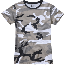 T-shirt Brandit coupe femme en coton 160 g par m&sup2; col rond - Urban / 4XL