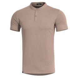 T-shirt col mandarin Pentagon Romeo 2.0 coton 190 g/m&sup2; - Kaki / XL