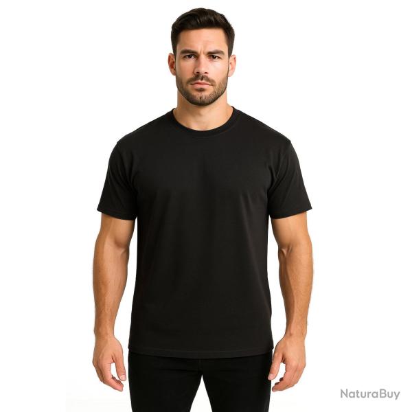 T-shirt Cooldry maille a�r�e polyester 140 g/m� respirant - Noir / S