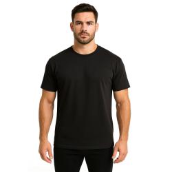 T-shirt Cooldry maille a&eacute;r&eacute;e polyester 140 g/m&sup2; respirant - Noir / XL