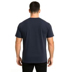 T-shirt Cooldry maille a&eacute;r&eacute;e polyester 140 g/m&sup2; respirant - Bleu marine / 2XL