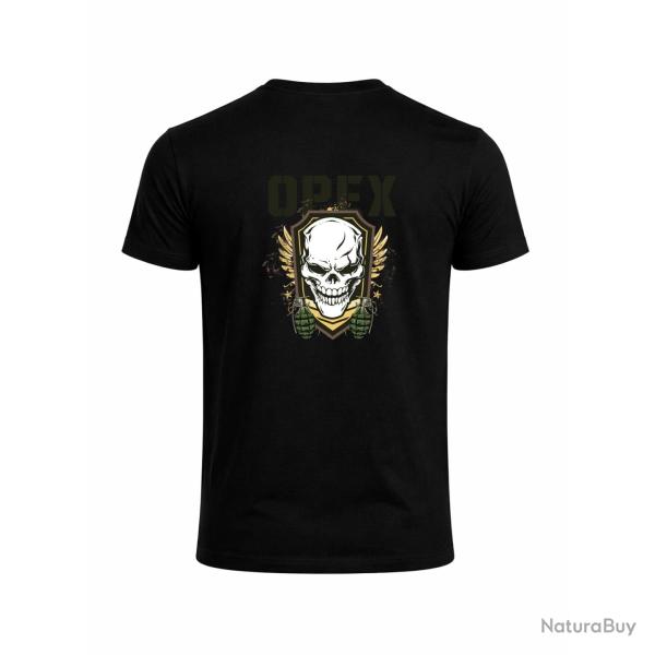 T-shirt imprim� OPEX � motif Grenades en coton 180 g/m� - Noir / M