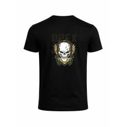 T-shirt imprim&eacute; OPEX &agrave; motif Grenades en coton 180 g/m&sup2; - Noir / XL