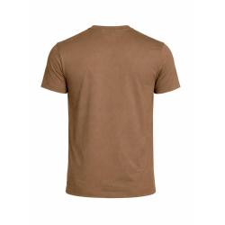 T-shirt imprim&eacute; OPEX &agrave; motif tricolore en coton 180 g/m&sup2; - Coyote / S