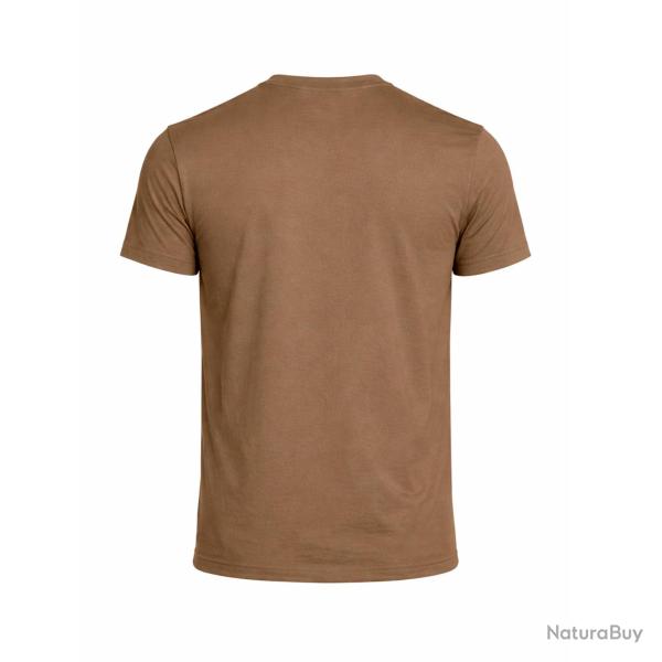T-shirt imprim� OPEX � motif tricolore en coton 180 g/m� - Coyote / S