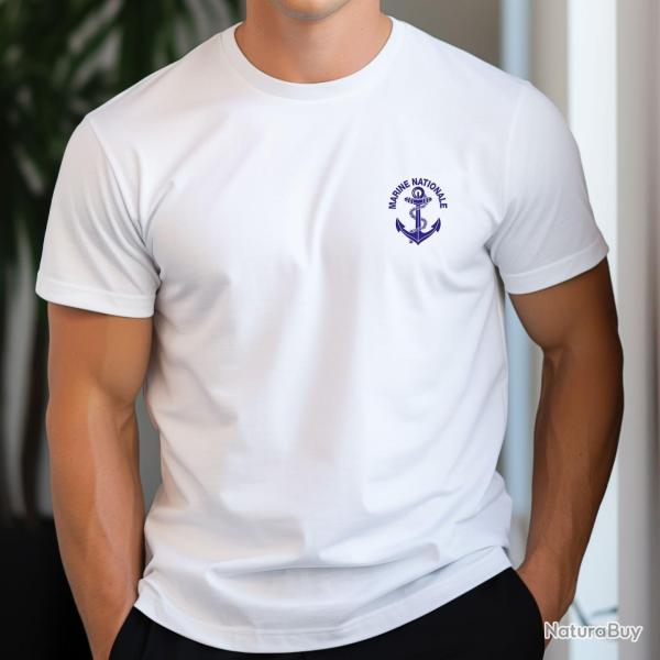 T-shirt imprim� Patrol Equipement marquage Marine Nationale - Autre / L