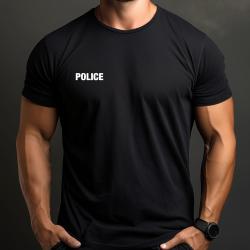 T-shirt imprim&eacute; Patrol Equipement marquage Police 100% coton - Autre / M