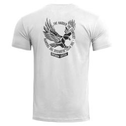 T-shirt imprim&eacute; Pentagon Ageron Eagle coton fil&eacute; &agrave; anneaux - Blanc / XL
