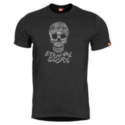 T-shirt imprim&eacute; Pentagon Ageron Eternal Glory coton fil&eacute; - Noir / 3XL