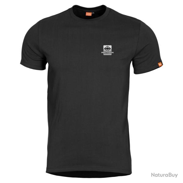T-shirt imprim� Pentagon Ageron K2 Mountain coton 190 g/m� - Noir / S
