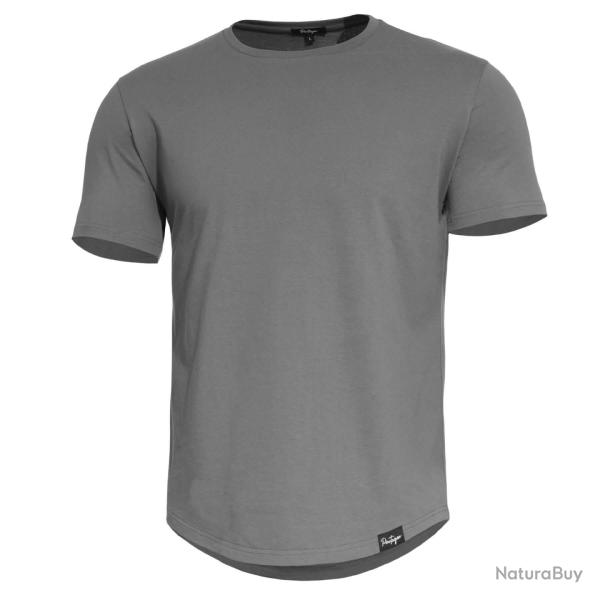 T-shirt imprim� Pentagon Rumor Tee coton ring-spun 190 g/m� - Gris loup / S