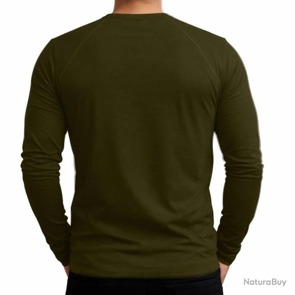 T-shirt manches longues Artica Trek 100% laine M�rinos - Vert / S