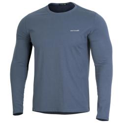 T-shirt manches longues Pentagon Ageron 2.0 coton ring-spun - Bleu charbon / XL