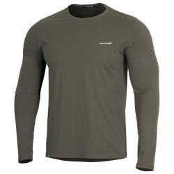 T-shirt manches longues Pentagon Ageron 2.0 coton ring-spun - RAL7013 / XL