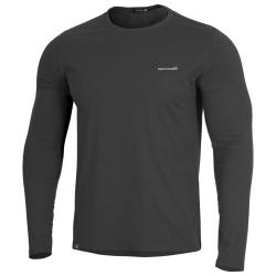 T-shirt manches longues Pentagon Ageron 2.0 coton ring-spun - Noir / 2XL