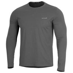 T-shirt manches longues Pentagon Ageron 2.0 coton ring-spun - Gris loup / M