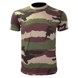 T-shirt OPEX brod&eacute; coton peign&eacute; 180 g/m&sup2; trois marquages - Autre / L / 2REP