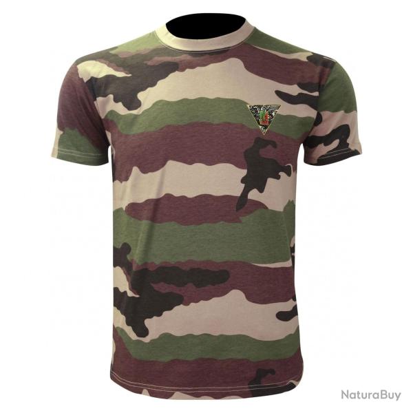 T-shirt OPEX brod� coton peign� 180 g/m� trois marquages - Autre / L / 2REP
