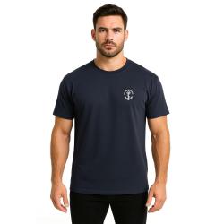 T-shirt Patrol Equipement Cooldry 140 g/m&sup2; maille respirante - Bleu marine / L / Tdm jaune