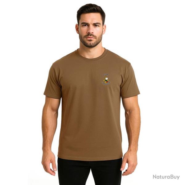T-shirt Patrol Equipement Cooldry 140 g/m� maille respirante - Coyote / XL / Tdm noir