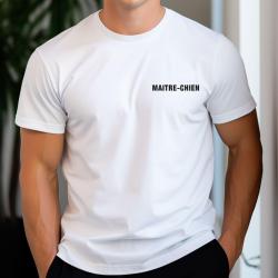 T-shirt Patrol Equipement marquage Ma&icirc;tre Chien en 100% coton - Autre / XL