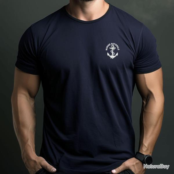 T-shirt Patrol Equipement marquage Marine Nationale en coton - Autre / 2XL