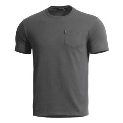 T-shirt Pentagon Ageron &agrave; poche poitrine en coton ring-spun - Gris loup / L