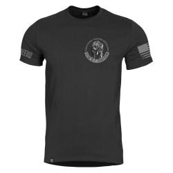 T-shirt Pentagon Ageron Vis et Honor coton 190 g/m&sup2; - Noir / 2XL