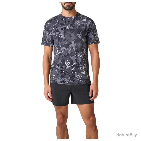 T-shirt Performance 5.11 Tactical en maille anti-odeur - Volcanic Canopy Camo / M / Regular