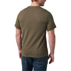 T-shirt Traveler Tee 5.11 Tactical logo graphique polycoton - Covert Green / 3XL