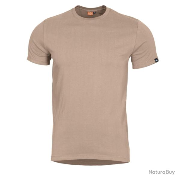 T-shirt uni Pentagon Ageron en coton fil� � l'anneau 190 g/m� - Kaki / 2XL