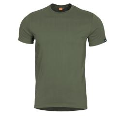 T-shirt uni Pentagon Ageron en coton fil&eacute; &agrave; l'anneau 190 g/m&sup2; - Vert olive / L