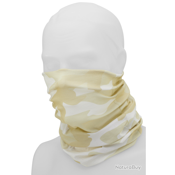 Tour de cou Brandit multifonction en polyester sans couture - Sandstorm