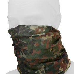 Tour de cou Brandit multifonction en polyester sans couture - Flecktarn