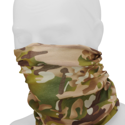 Tour de cou Brandit multifonction en polyester sans couture - Tactical Camo