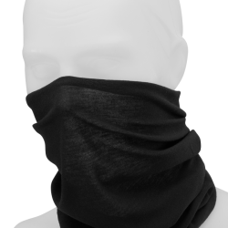 Tour de cou Brandit multifonction en polyester sans couture - Noir