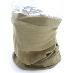 Tour de cou multifonctions en polyester microfibre 24 x 56 cm - Coyote