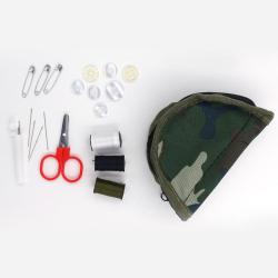Trousse de couture militaire OPEX avec ciseaux, 3 bobines - Autre