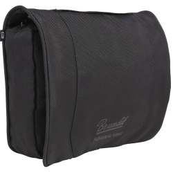 Trousse de toilette Brandit Large d&eacute;pliante miroir amovible - Noir