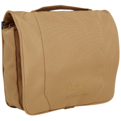 Trousse de toilette Brandit Large d&eacute;pliante miroir amovible - Camel