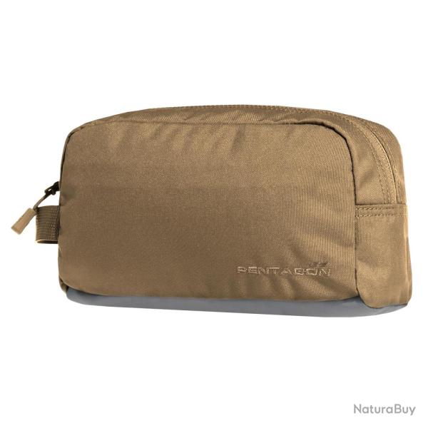Trousse de toilette Pentagon Raw en polyester 600D - Coyote