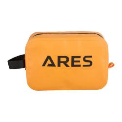 Trousse &eacute;tanche Ares multi-usages 4,2 L polyester 600D rev&ecirc;tu - Orange