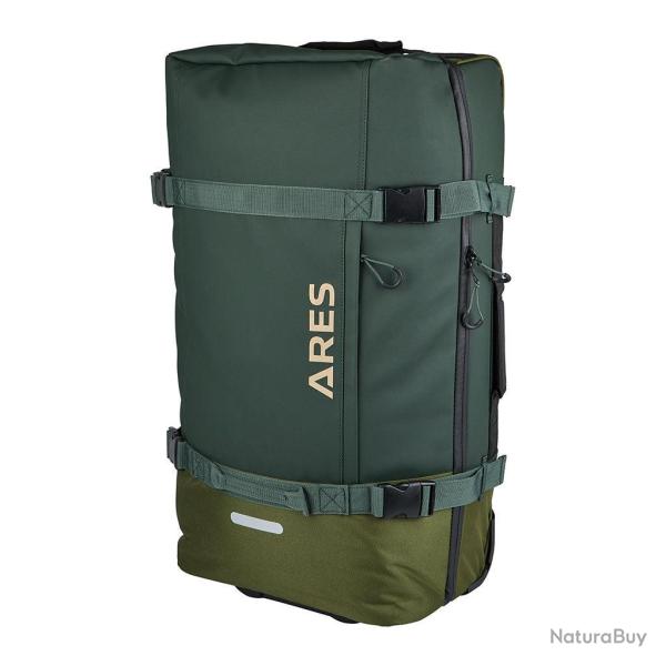 Valise � roulettes Ares Travel Case 50 L polyester 600D - Vert