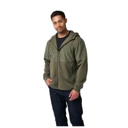 Veste Adhere 5.11 Tactical hybride &agrave; capuche d&eacute;perlante - Ranger Green / S / Regular