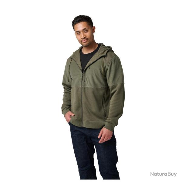 Veste Adhere 5.11 Tactical hybride � capuche d�perlante - Ranger Green / L / Regular