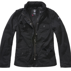 Veste Brandit Britannia coupe femme en coton capuche dans - Noir / 3XL